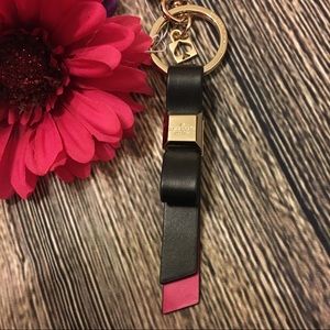 Kate Spade Faceted Bow Keychain